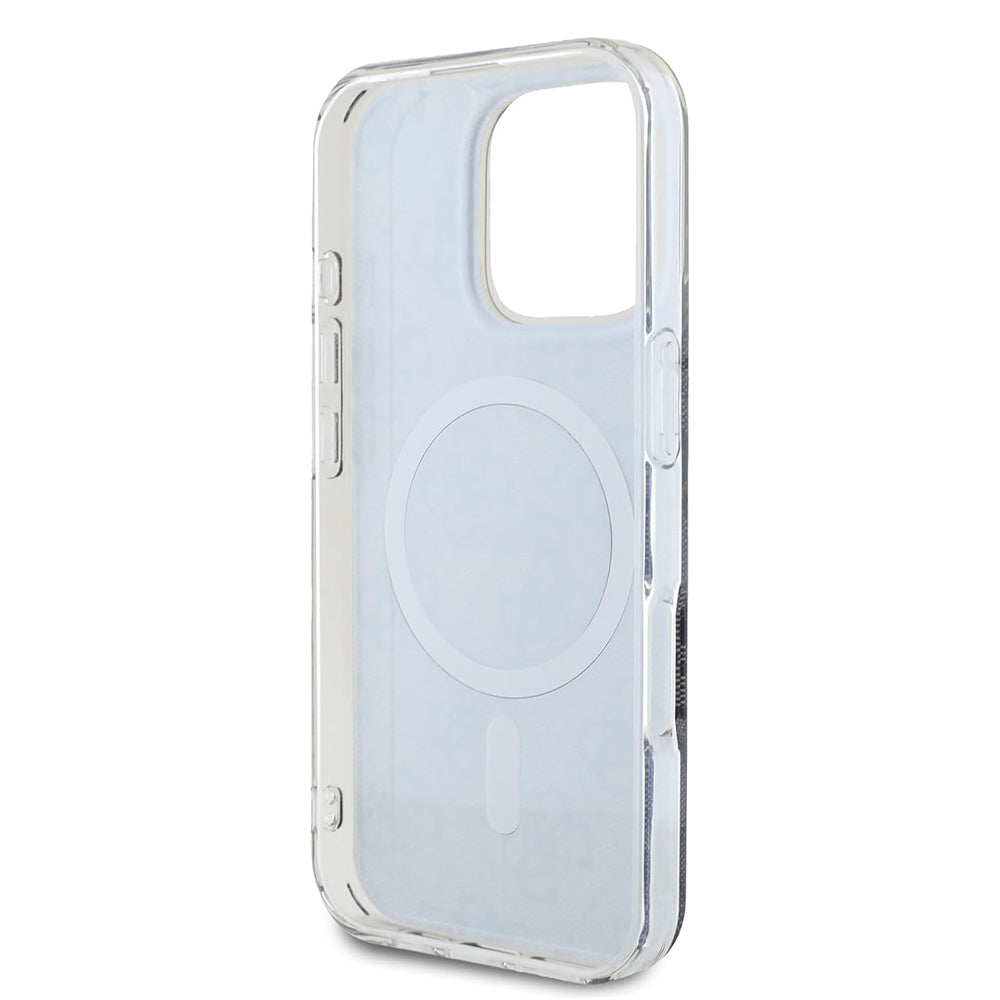 Θήκη MagSafe για Apple iPhone 16 Pro Max, Guess, IML 4G, Μαύρη