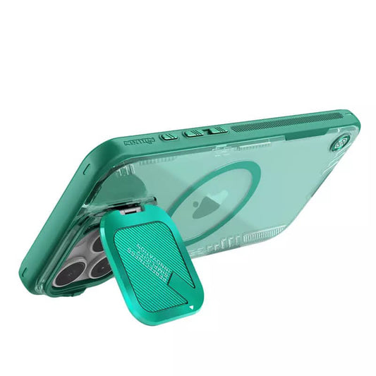Θήκη MagSafe για Apple iPhone 16 Pro Max, Nillkin, Iceblade Prop (χωρίς άνοιγμα για κάμερα), Πράσινο