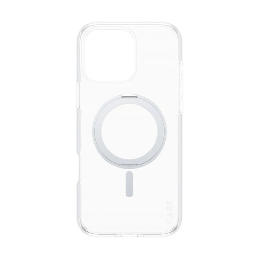 Θήκη MagSafe για Apple iPhone 16 Pro Max, PanzerGlass, Λειτουργία Υποστήριξης Kickstand, Διάφανη Ασημί