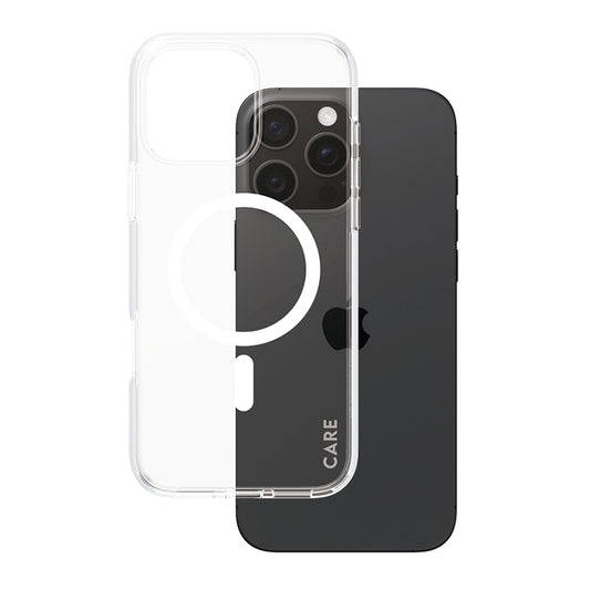 Θήκη MagSafe για Apple iPhone 16 Pro Max, PanzerGlass, Care Urban Combat, Διαφανής Λευκή