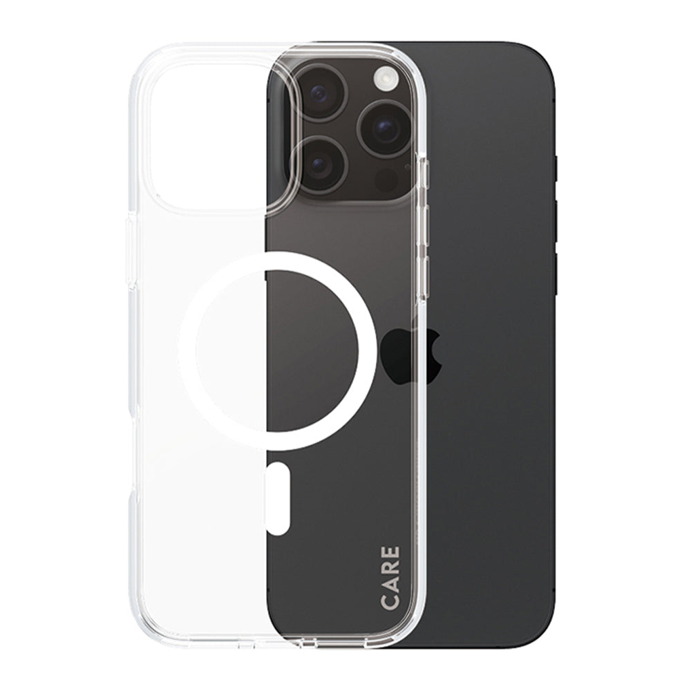 Θήκη MagSafe για Apple iPhone 16 Pro Max, PanzerGlass, Care Urban Combat, Διαφανής Λευκή