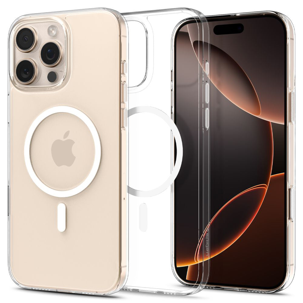 Θήκη MagSafe για Apple iPhone 16 Pro Max, Spigen, Thin Fit, Λευκή ACS09315