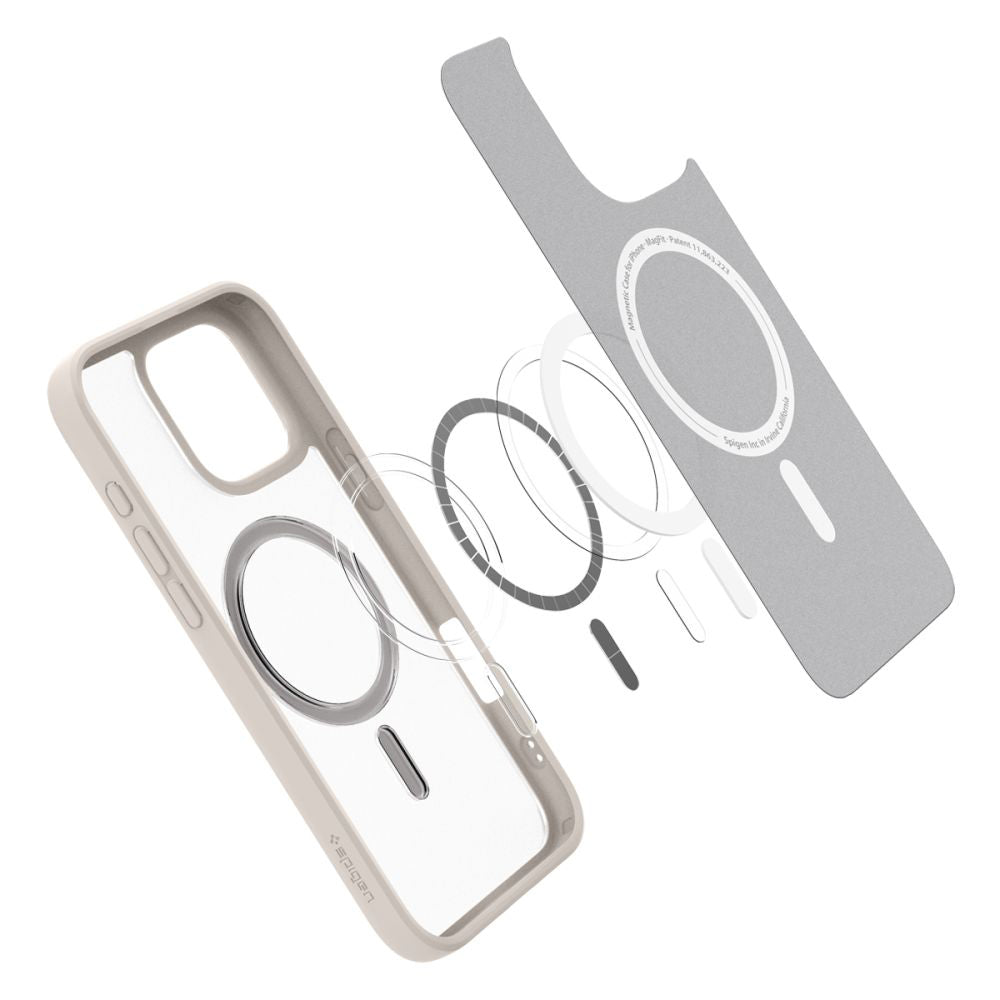Θήκη MagSafe για Apple iPhone 16 Pro Max, Spigen, Ultra Hybrid, Σατινέ Χάλκινο ACS08382