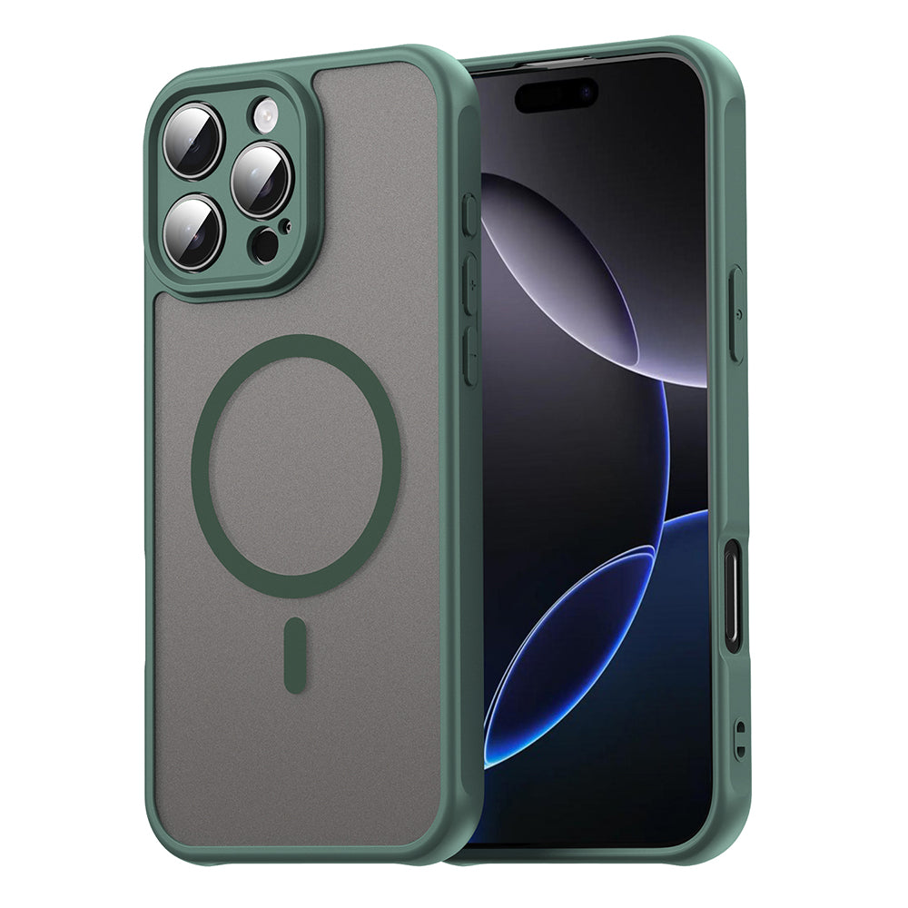 Θήκη MagSafe για Apple iPhone 16 Pro Max, Techsuit, HaloFrost II, Πράσινο