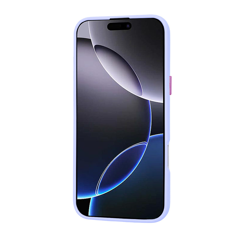 Θήκη MagSafe για Apple iPhone 16 Pro Max, Techsuit, HaloFrost, Ανοιχτό Μωβ
