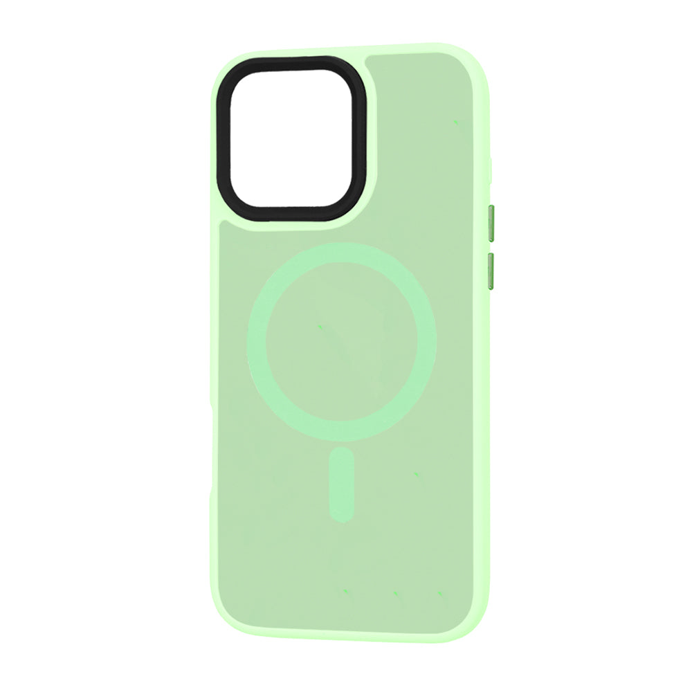 Θήκη MagSafe για Apple iPhone 16 Pro Max, Techsuit, HaloFrost, Ανοιχτό Πράσινο