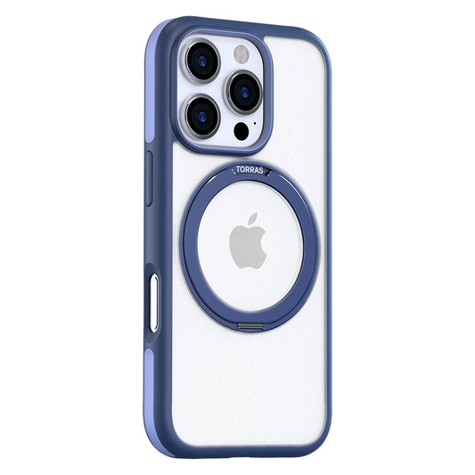 Θήκη MagSafe για Apple iPhone 16 Pro Max, Torras, Ostand R Fusion, Μπλε Ναυτικό