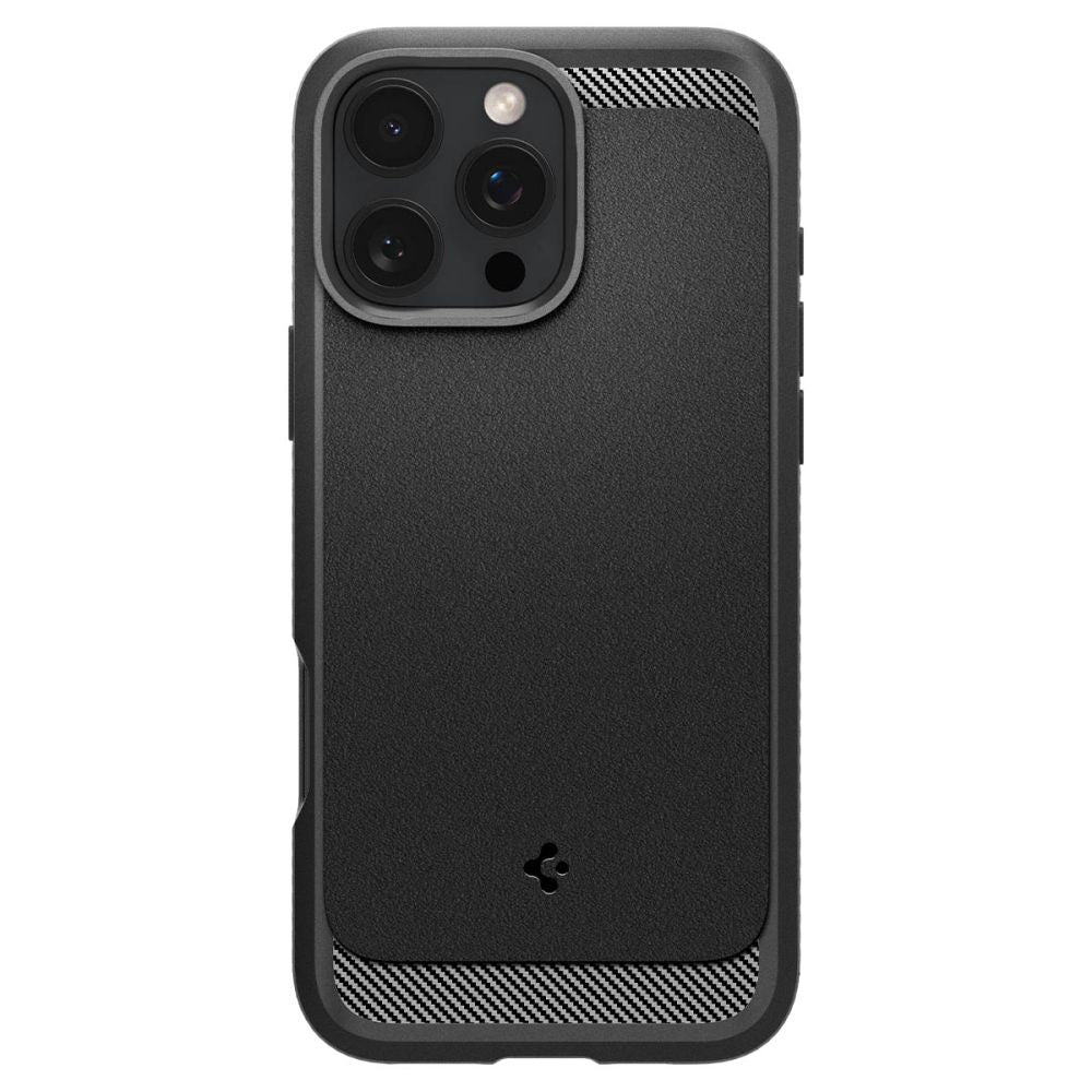 Θήκη MagSafe για Apple iPhone 16 Pro, Spigen, Rugged Armor, Ματ Μαύρη ACS08115