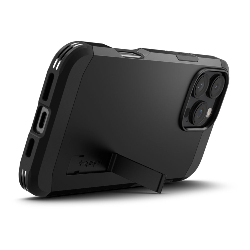 Θήκη MagSafe για Apple iPhone 16 Pro, Spigen, Tough Armor, Μαύρη ACS08146