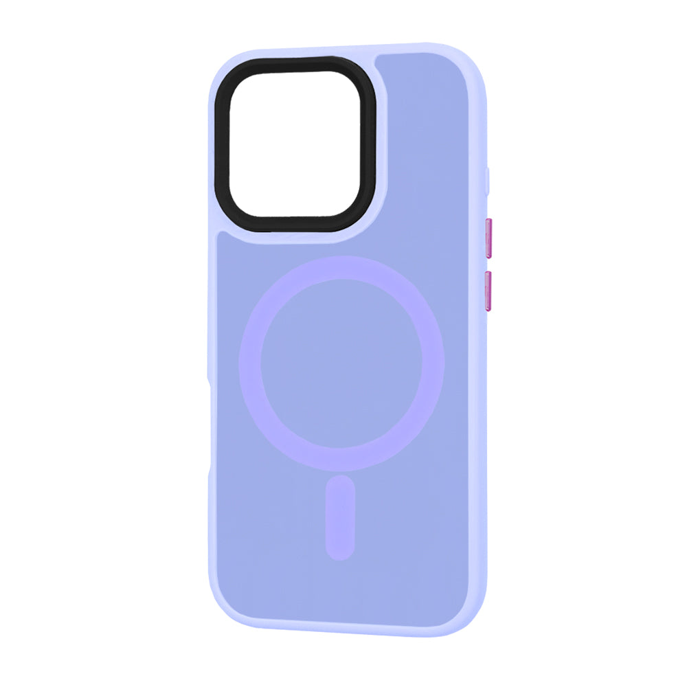 Θήκη MagSafe για Apple iPhone 16 Pro, Techsuit, HaloFrost, Ανοιχτό Μωβ
