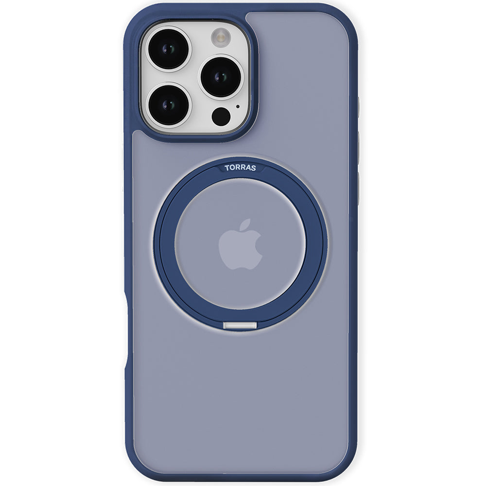 Θήκη MagSafe για Apple iPhone 16 Pro, Torras, Ostand Pro, Μπλε Ναυτικό