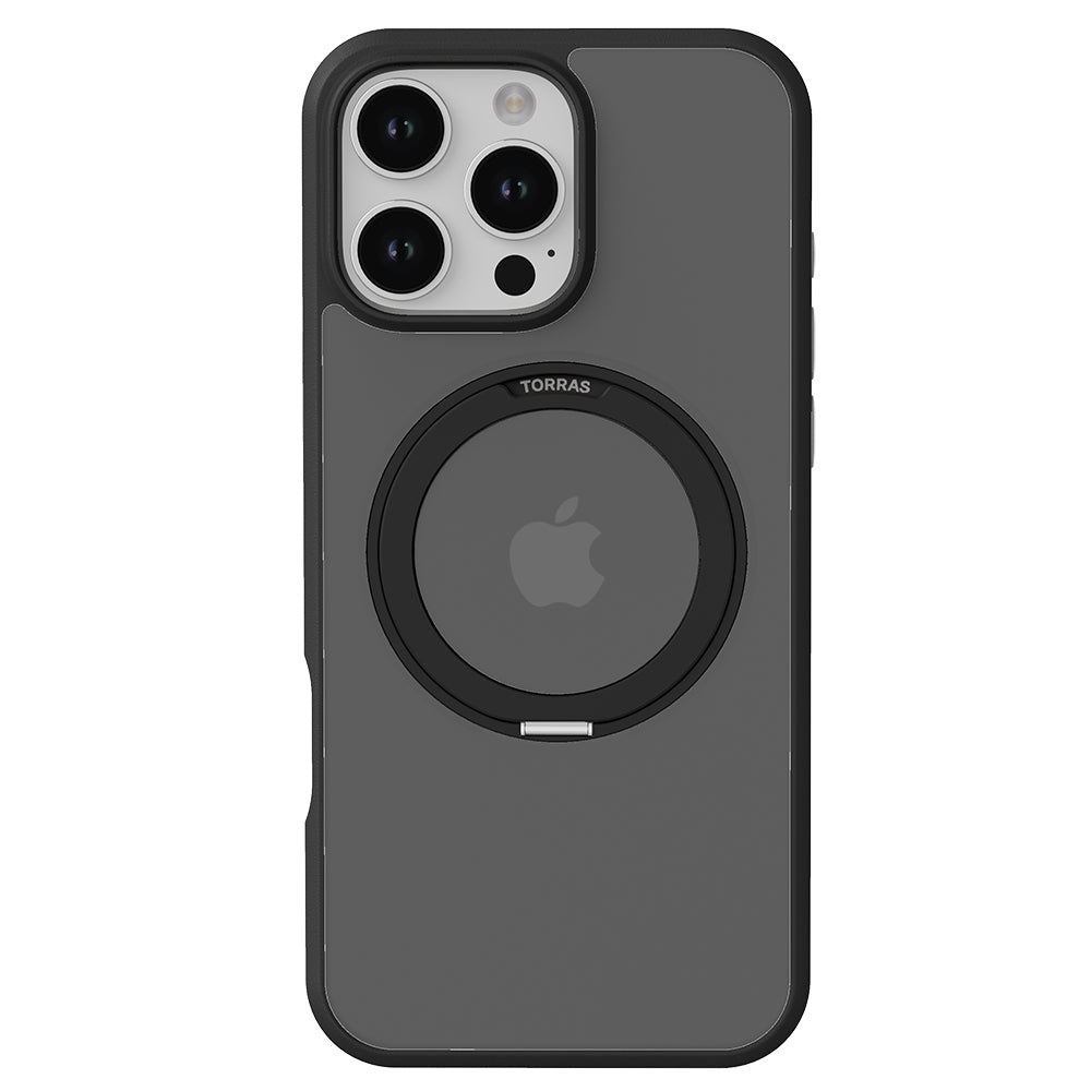 Θήκη MagSafe για Apple iPhone 16 Pro, Torras, Ostand Pro, Μαύρη