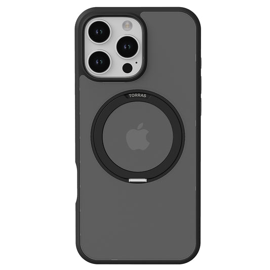 Θήκη MagSafe για Apple iPhone 16 Pro, Torras, Ostand Pro, Μαύρη