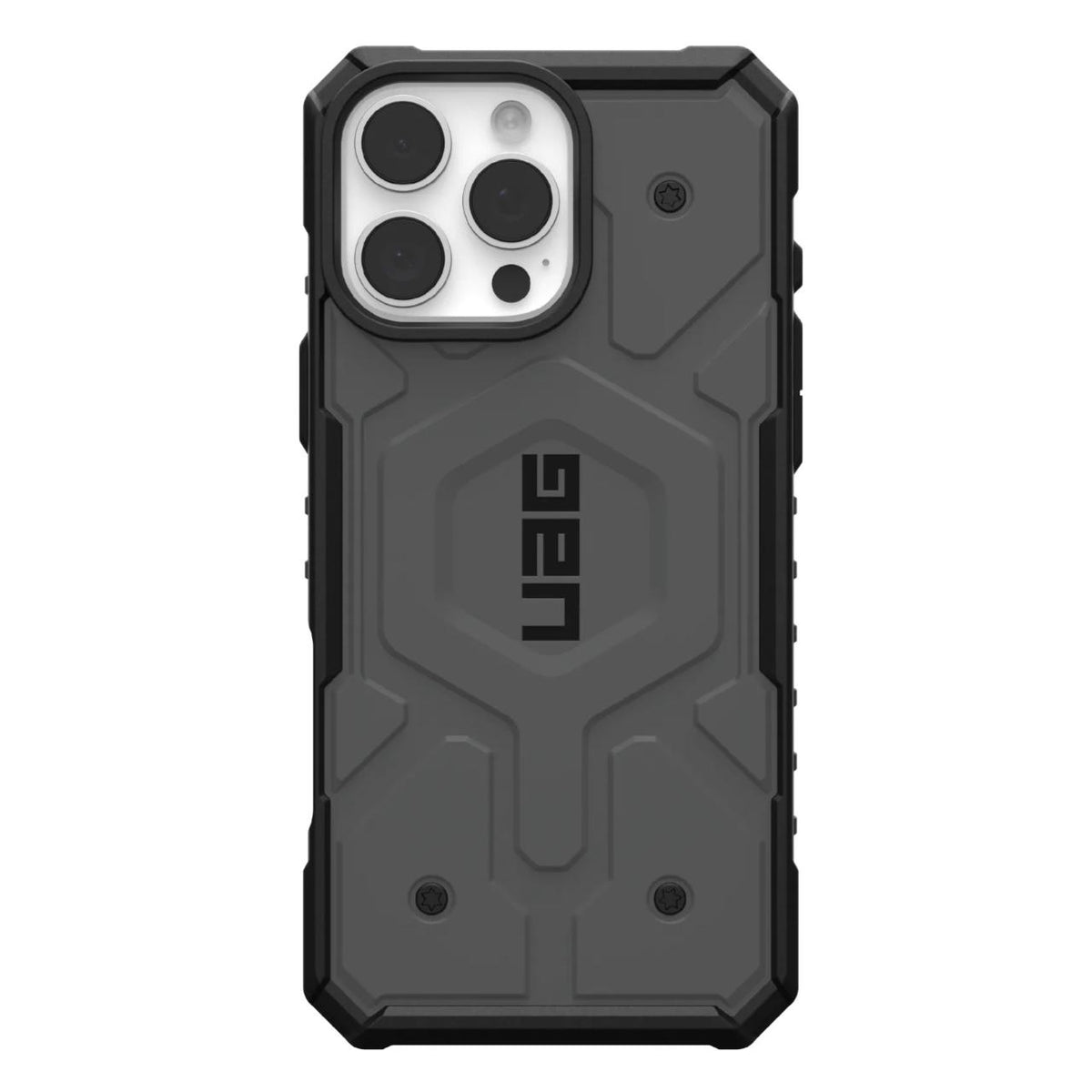 MagSafe Case for Apple iPhone 16 Pro, Urban Armor Gear, Pathfinder, Silver