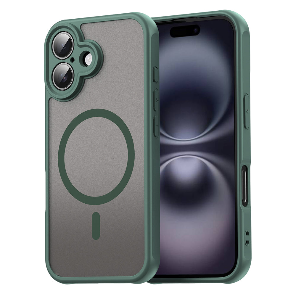 Θήκη MagSafe για Apple iPhone 16, Techsuit, HaloFrost II, Πράσινο