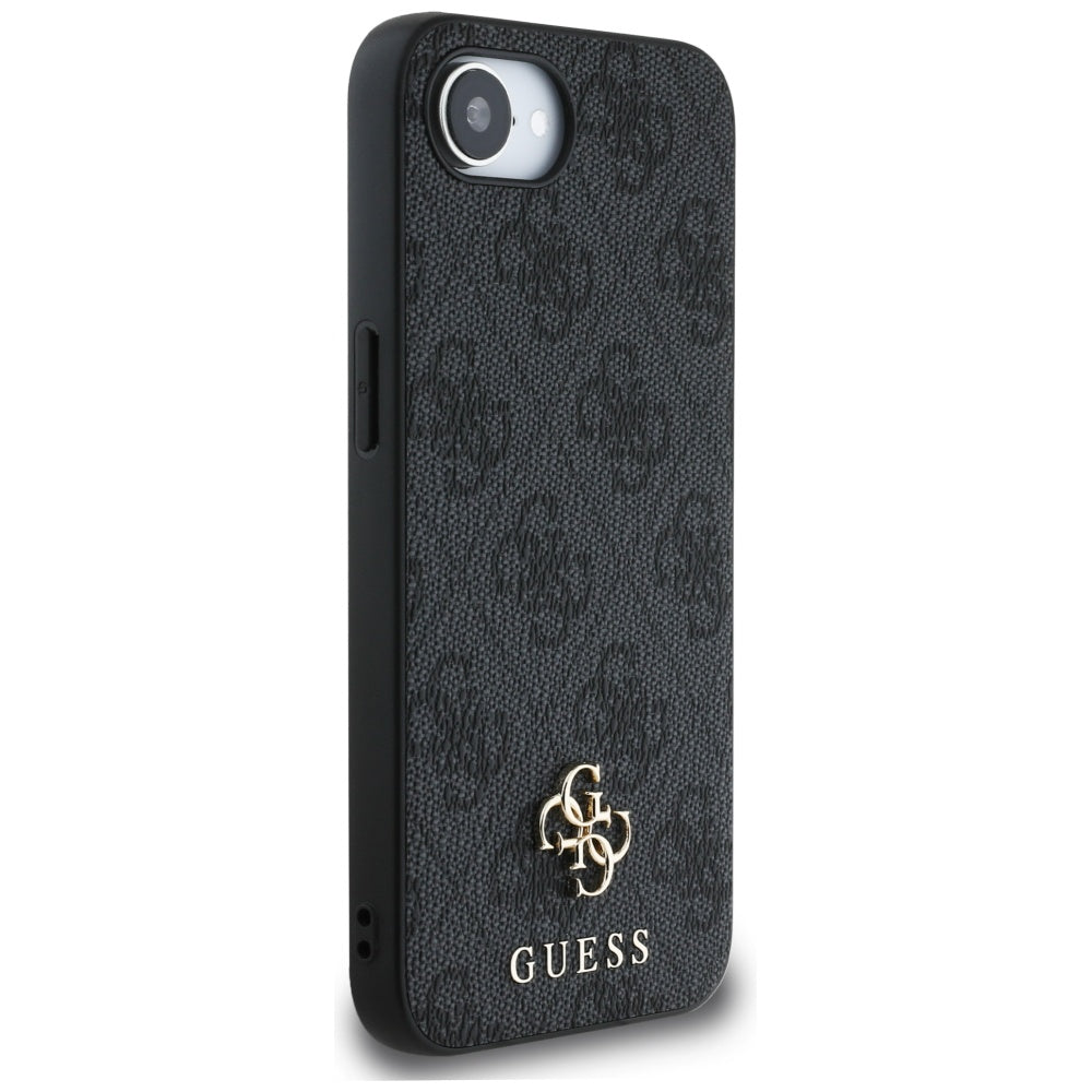 Θήκη MagSafe για Apple iPhone 17e / 16e, Guess, 4G Classic, Μαύρη