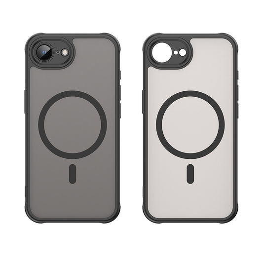 MagSafe Case for Apple iPhone 17e / 16e, Techsuit, HaloFrost II, Black