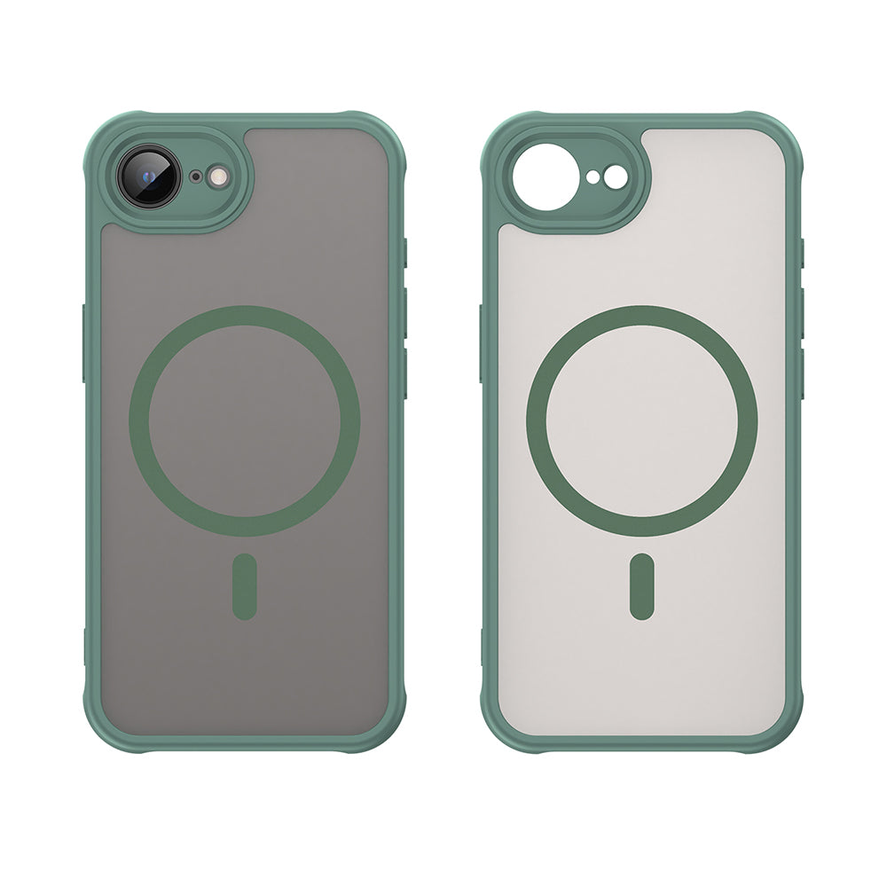 Θήκη MagSafe για Apple iPhone 17e / 16e, Techsuit, HaloFrost II, Πράσινο