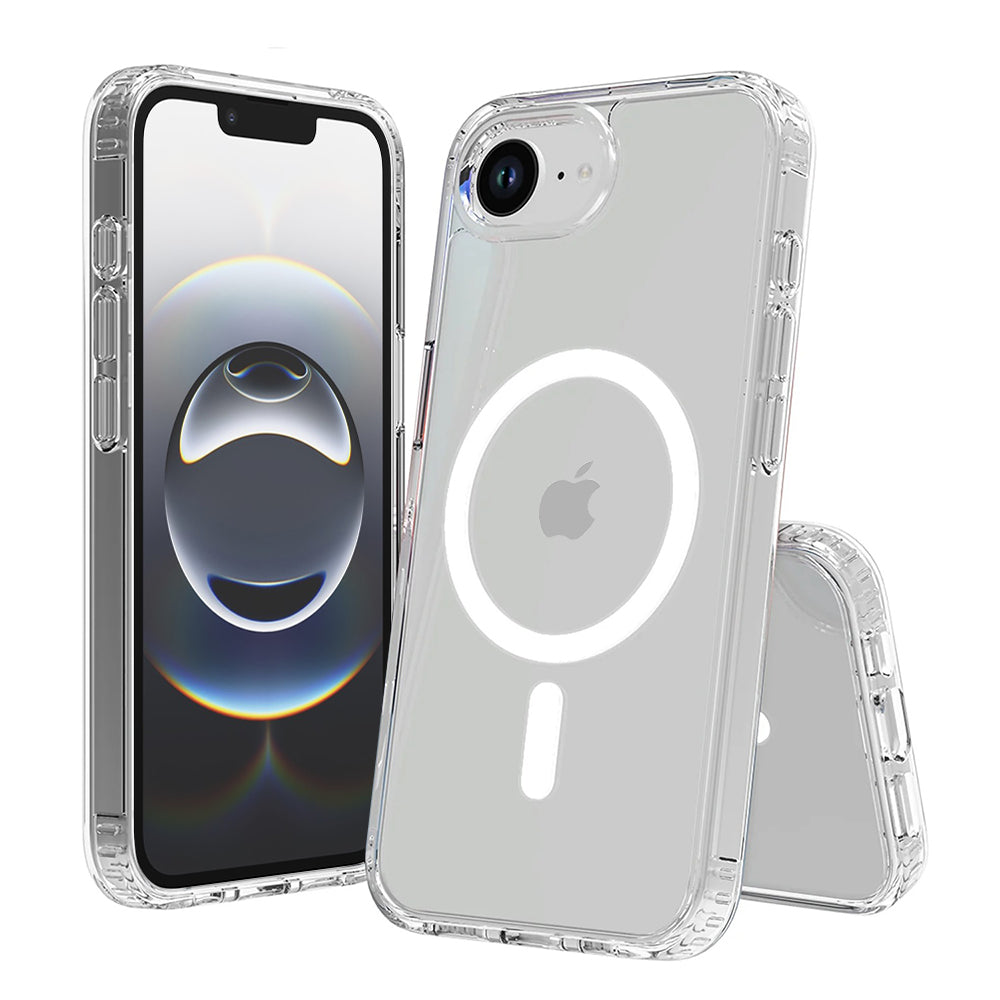 Θήκη MagSafe για Apple iPhone 17e / 16e, Techsuit, Pro, Διαφανής