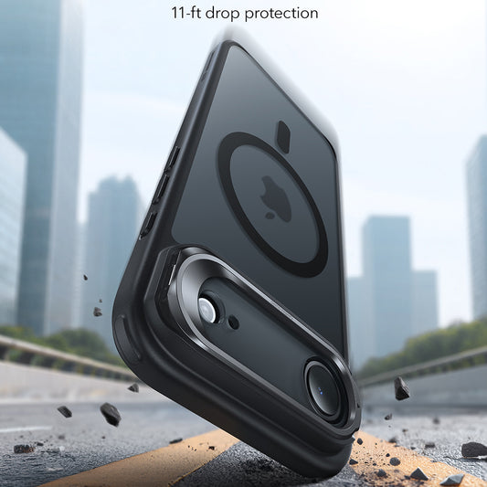 Θήκη MagSafe για Apple iPhone 17 Air, ESR, Classic Hybrid Kickstand, Ματ Μαύρη