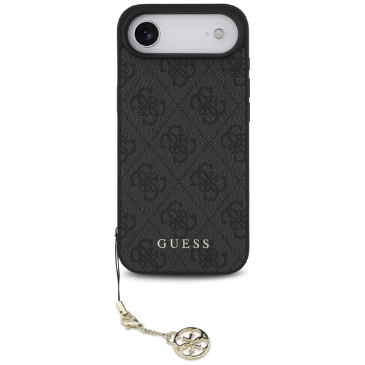 Θήκη MagSafe για Apple iPhone 17 Air, Guess, 4G Charm Cradle, Μαύρη