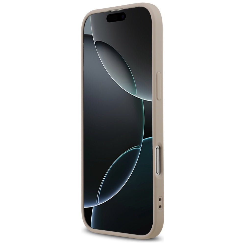 Θήκη MagSafe για Apple iPhone 17 Air, Guess, 4G Ring Classic Logo, Ροζ