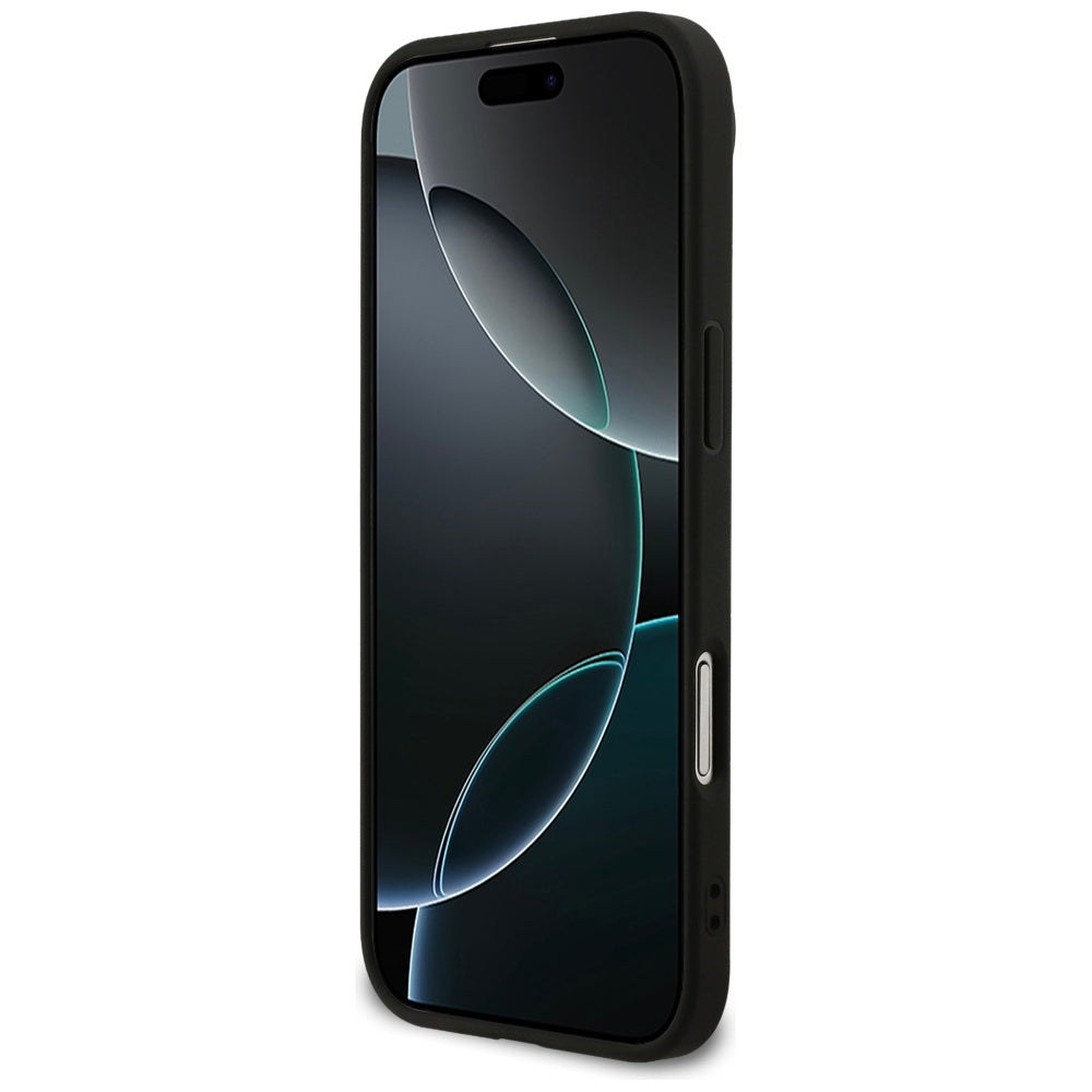 Θήκη MagSafe για Apple iPhone 17 Air, Guess, Saffiano Classic Logo, Μαύρη