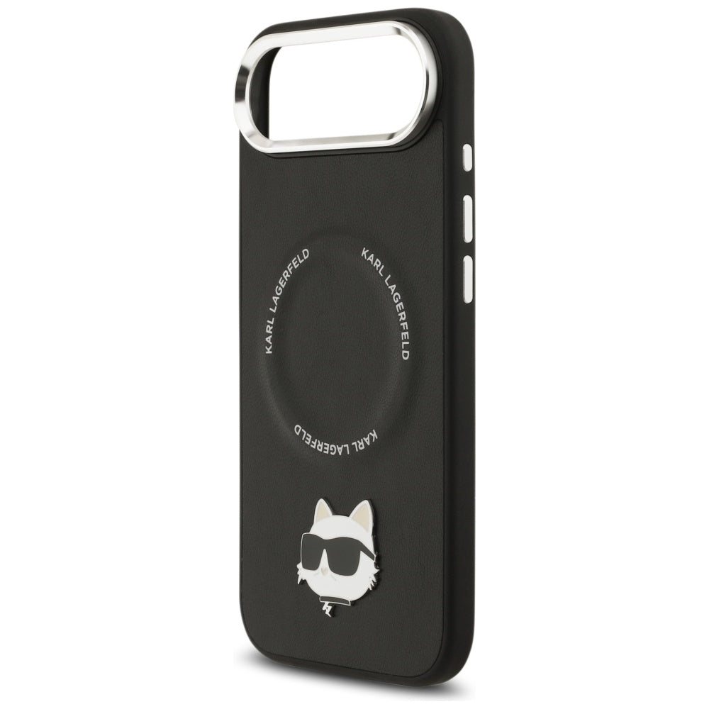 Θήκη MagSafe για Apple iPhone 17 Air, Karl Lagerfeld, Choupette Pin, Μαύρη