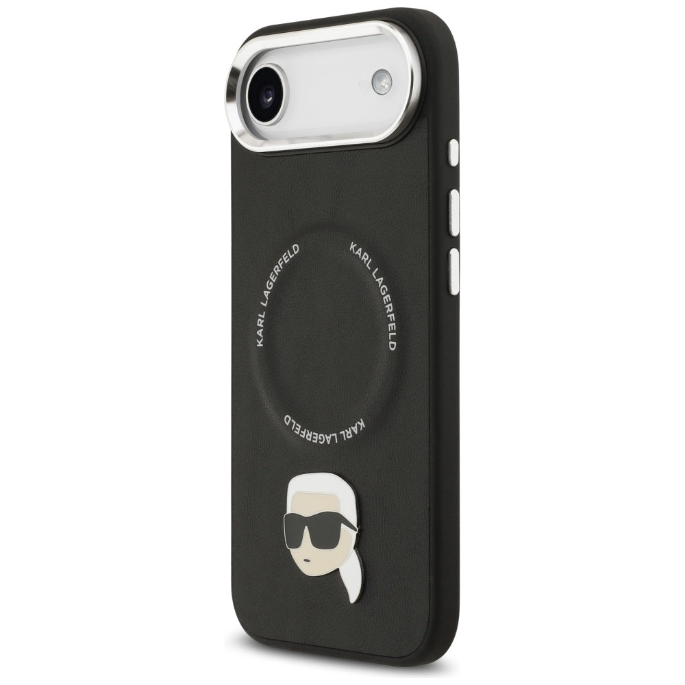 Θήκη MagSafe για Apple iPhone 17 Air, Karl Lagerfeld, Karl Pin, Μαύρη