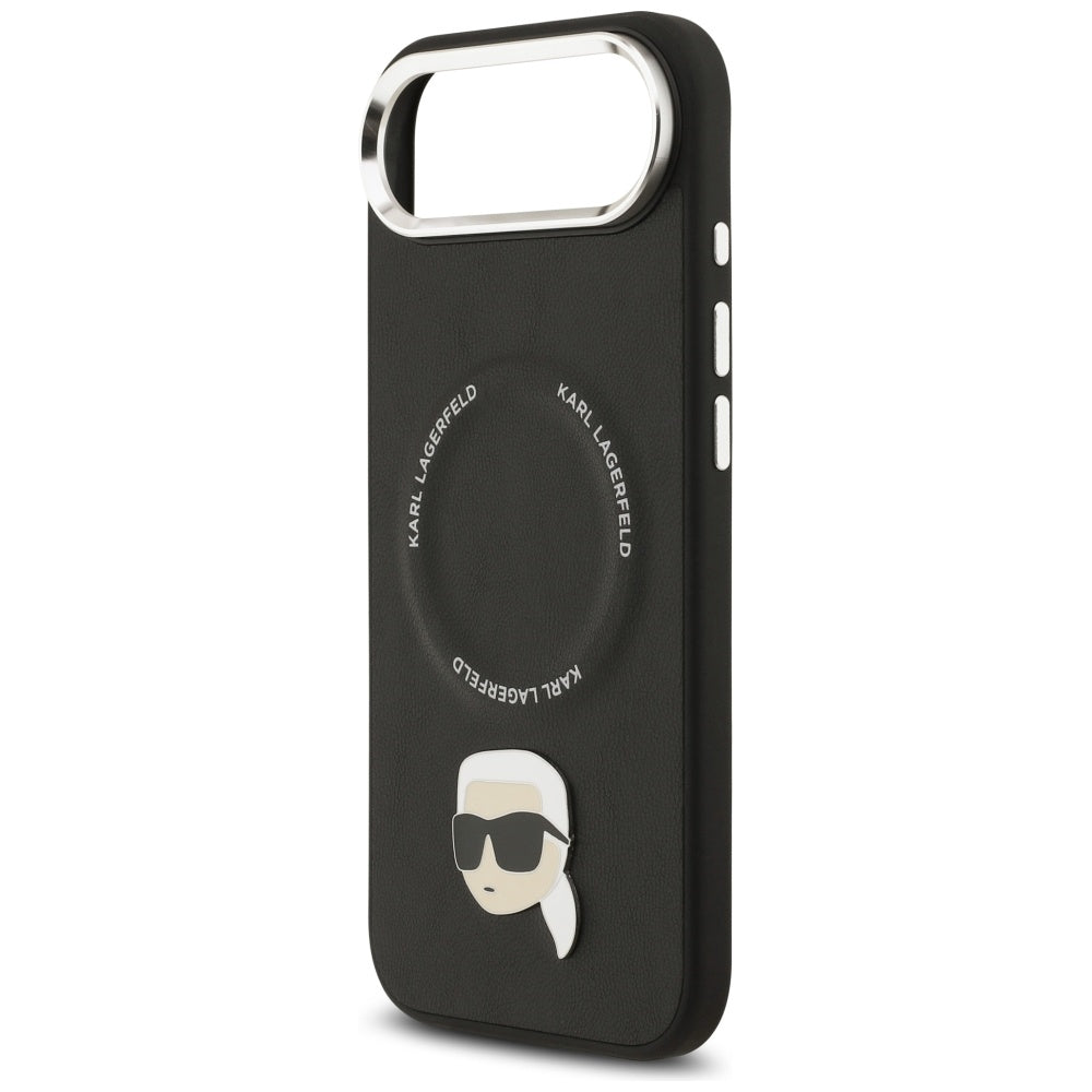 Θήκη MagSafe για Apple iPhone 17 Air, Karl Lagerfeld, Karl Pin, Μαύρη