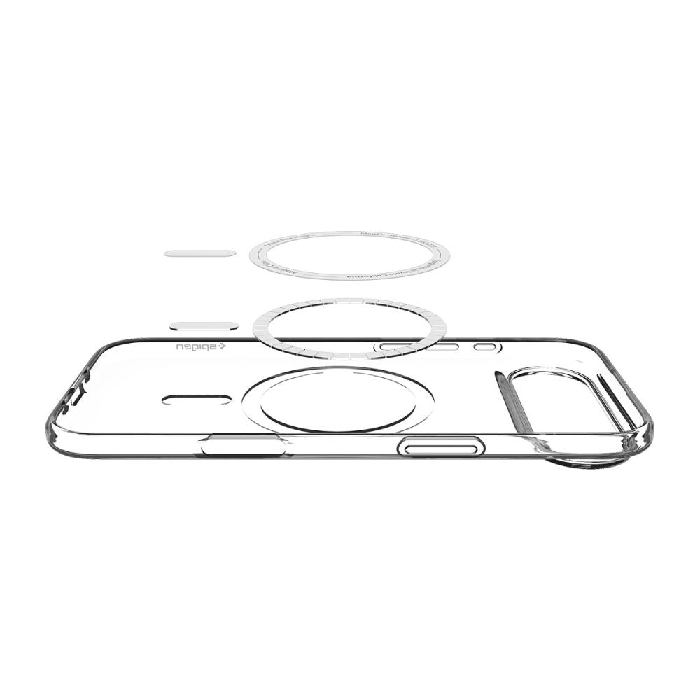 MagSafe Case for Apple iPhone 17 Air, Spigen, Liquid Crystal, White ACS10395
