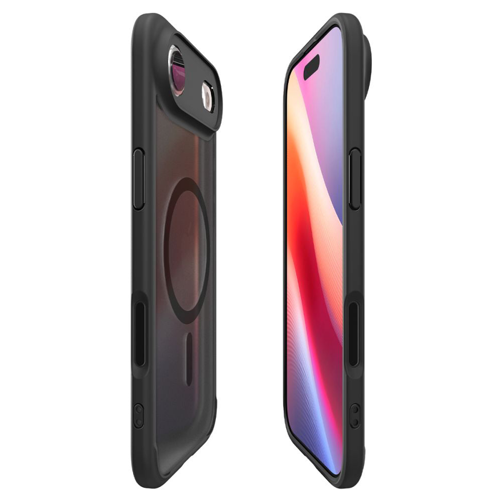 Θήκη MagSafe για Apple iPhone 17 Air, Spigen, Ultra Hybrid, Μαύρη Σατινέ ACS10316