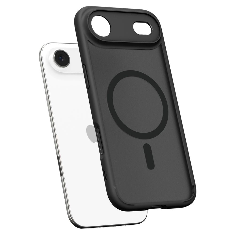 Θήκη MagSafe για Apple iPhone 17 Air, Spigen, Ultra Hybrid, Μαύρη Σατινέ ACS10316