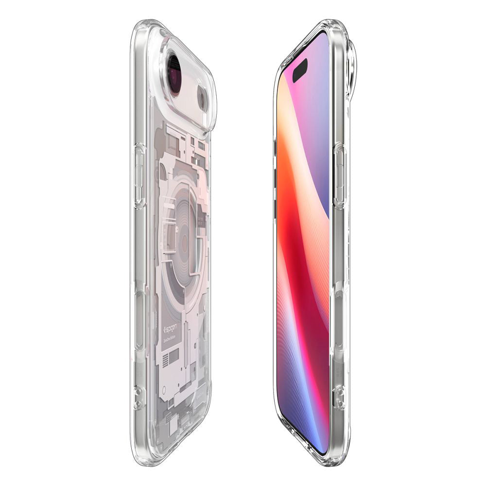 Θήκη MagSafe για Apple iPhone 17 Air, Spigen, Ultra Hybrid Zero One, Λευκή ACS10318