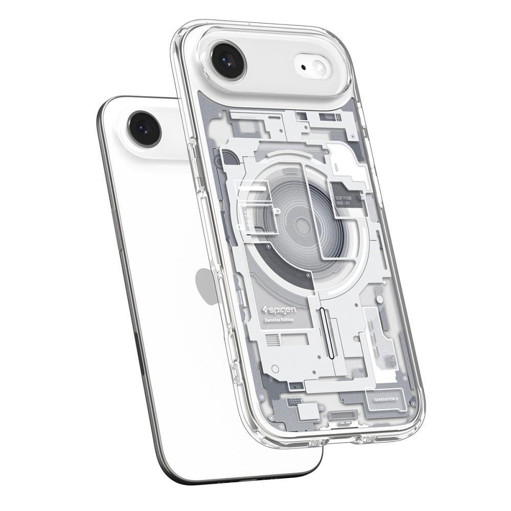Θήκη MagSafe για Apple iPhone 17 Air, Spigen, Ultra Hybrid Zero One, Λευκή ACS10318