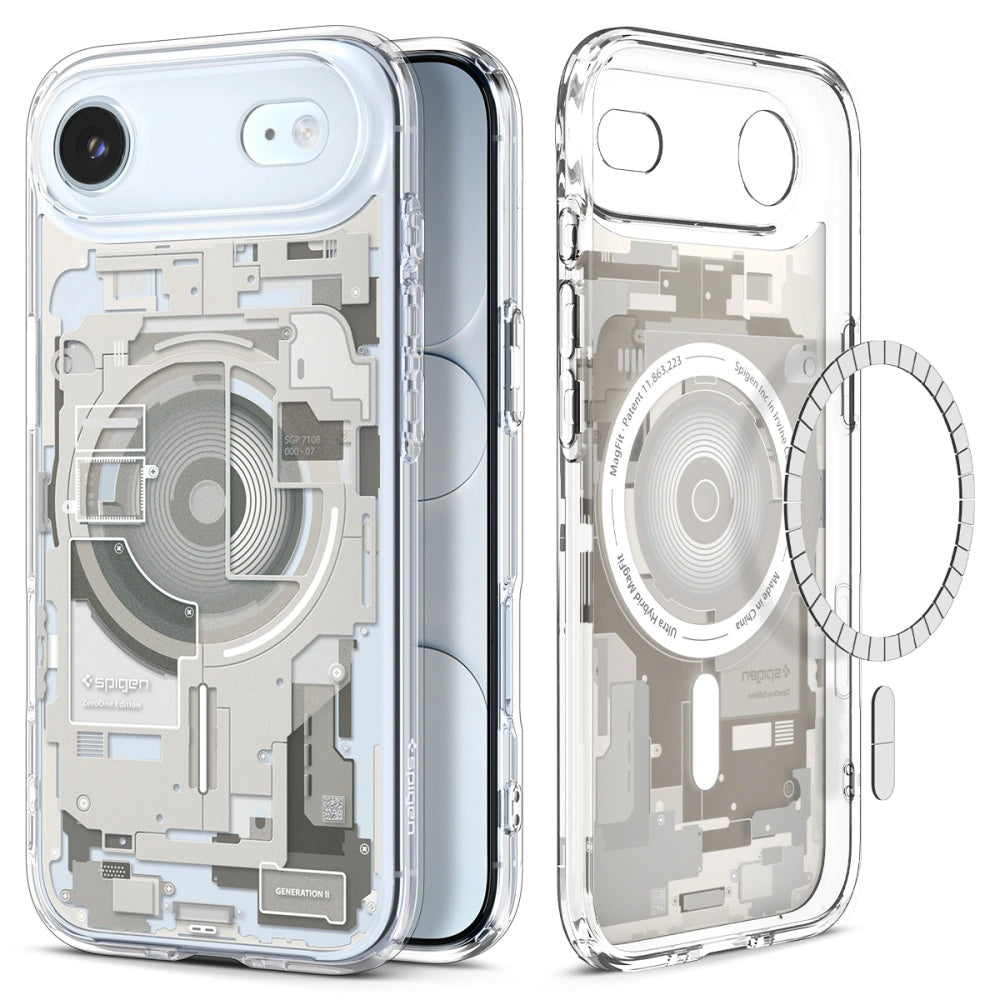Θήκη MagSafe για Apple iPhone 17 Air, Spigen, Ultra Hybrid Zero One, Μπεζ ACS10319