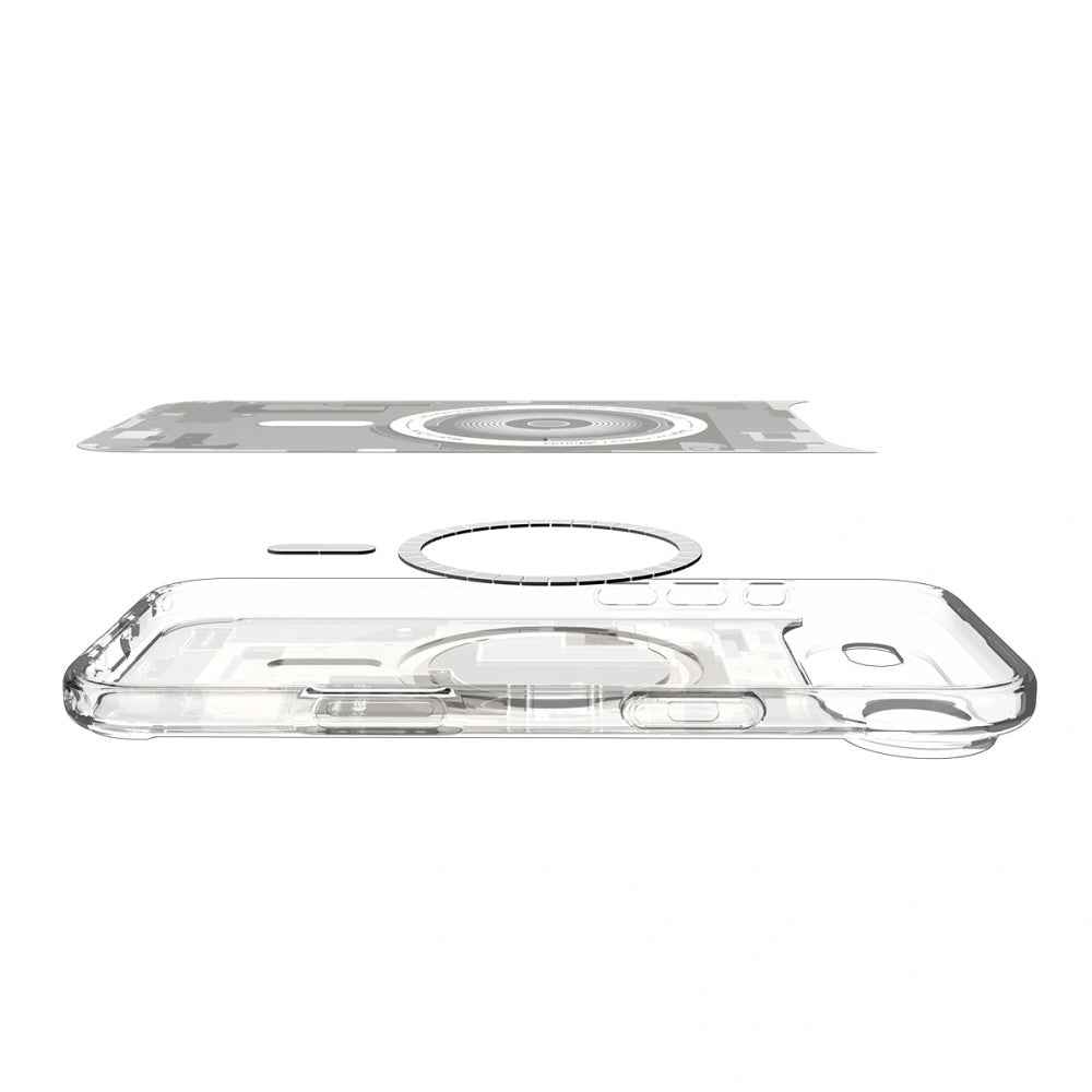Θήκη MagSafe για Apple iPhone 17 Air, Spigen, Ultra Hybrid Zero One, Μπεζ ACS10319