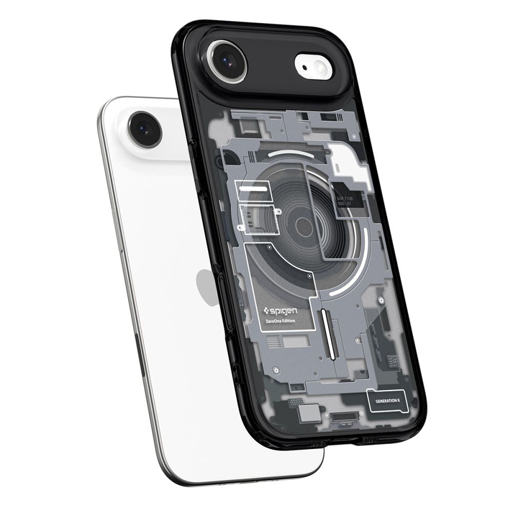 MagSafe Case for Apple iPhone 17 Air, Spigen, Ultra Hybrid Zero One, Black ACS10320