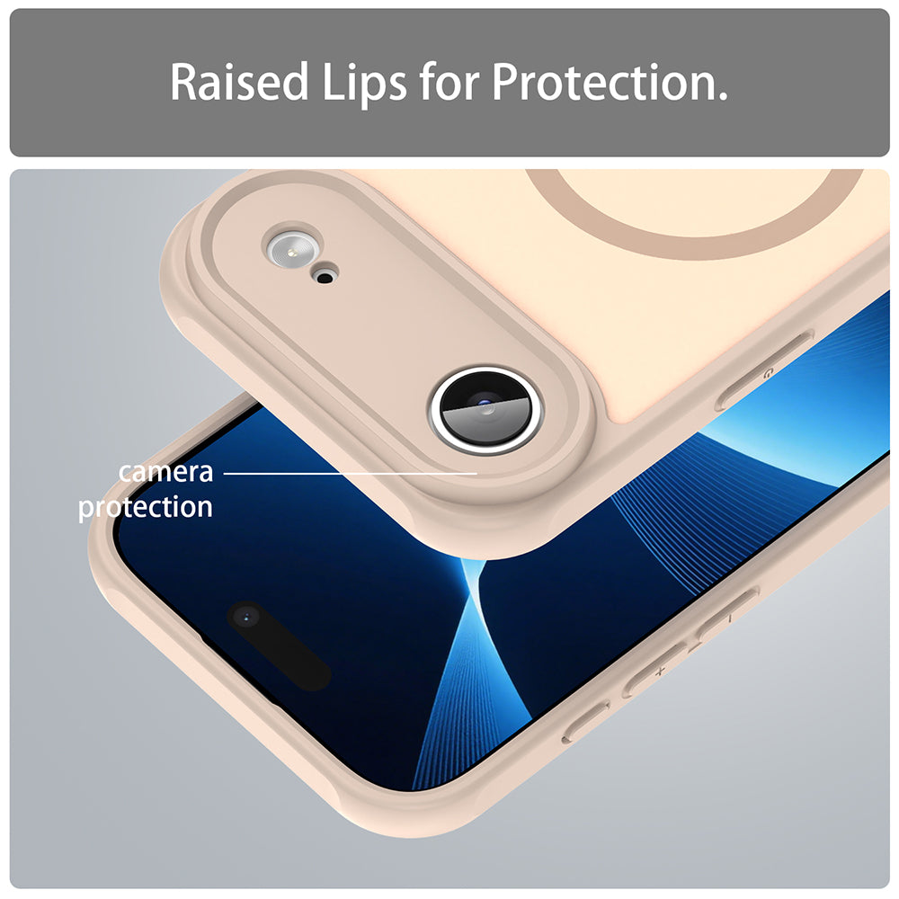 Θήκη MagSafe για Apple iPhone 17 Air, Techsuit, HaloFrost II, Χρυσή