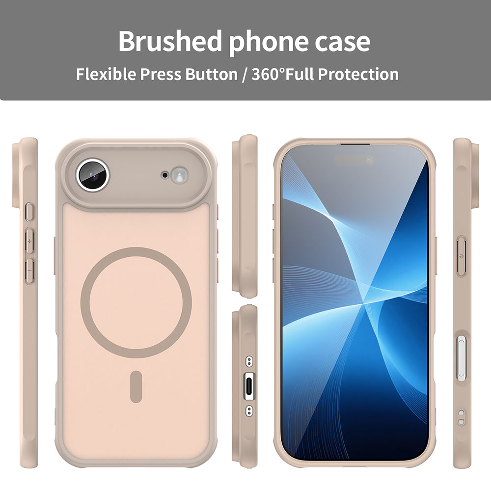 Θήκη MagSafe για Apple iPhone 17 Air, Techsuit, HaloFrost II, Χρυσή