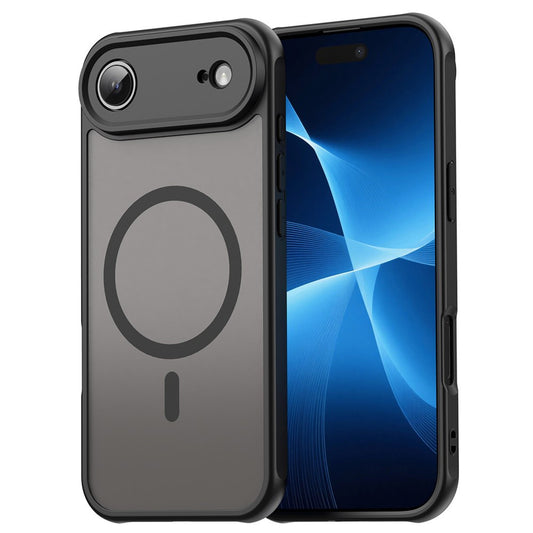 Θήκη MagSafe για Apple iPhone 17 Air, Techsuit, HaloFrost II, Μαύρη
