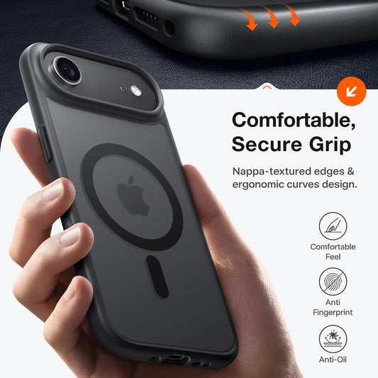 Θήκη MagSafe για Apple iPhone 17 Air, Torras, Guardian, Μαύρη