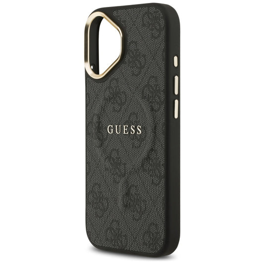 Θήκη MagSafe για Apple iPhone 17, Guess, 4G Classic, Μαύρη