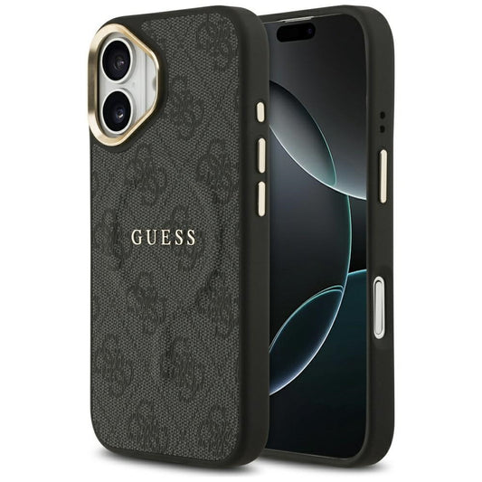 Θήκη MagSafe για Apple iPhone 17, Guess, 4G Classic, Μαύρη
