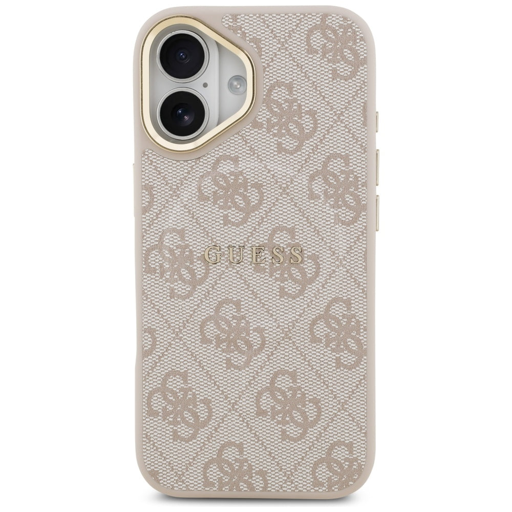 Θήκη MagSafe για Apple iPhone 17, Guess, 4G Classic, Ροζ