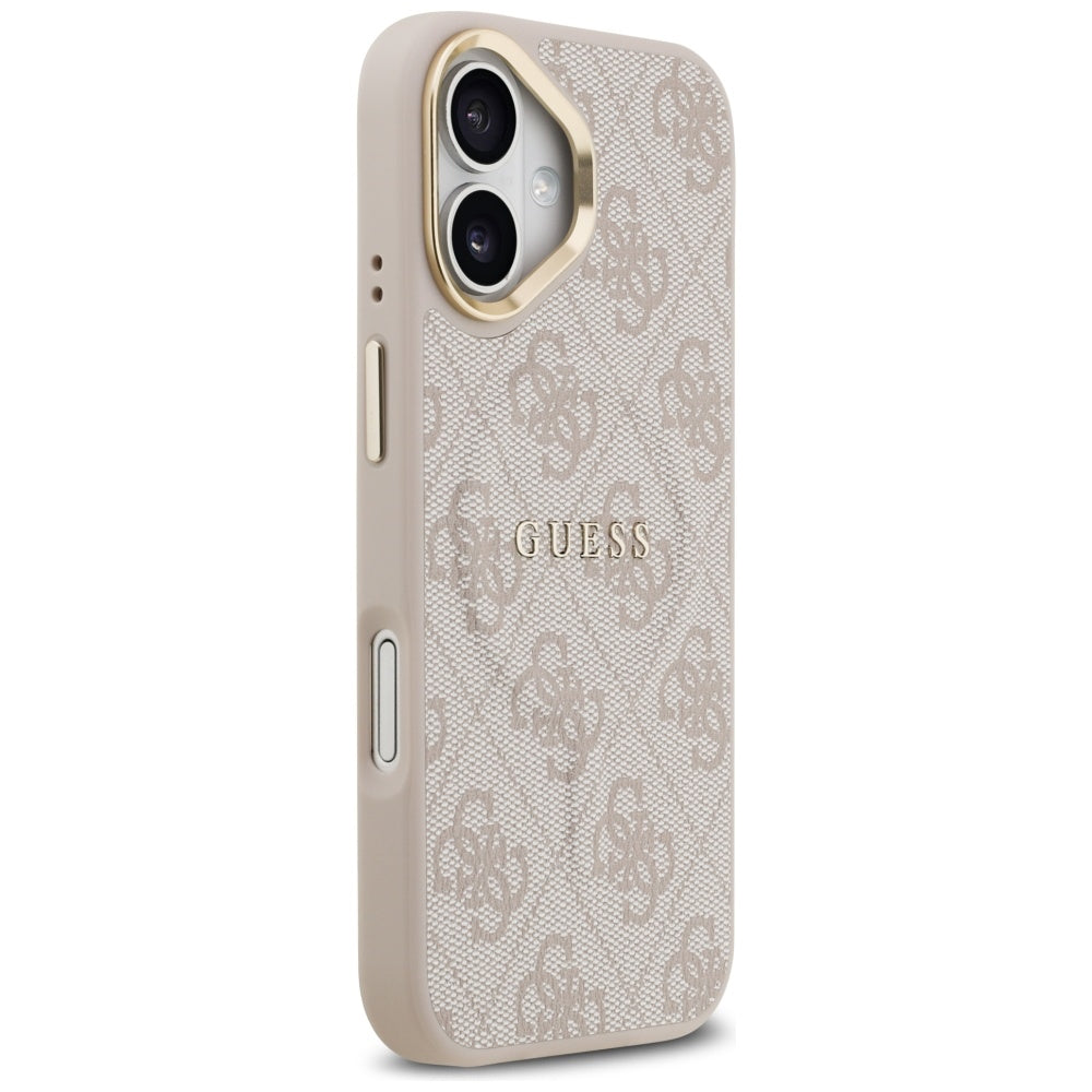 Θήκη MagSafe για Apple iPhone 17, Guess, 4G Classic, Ροζ