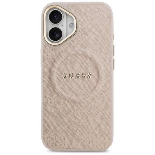 Θήκη MagSafe για Apple iPhone 17, Guess, Peony Hot Stamp, Ροζ