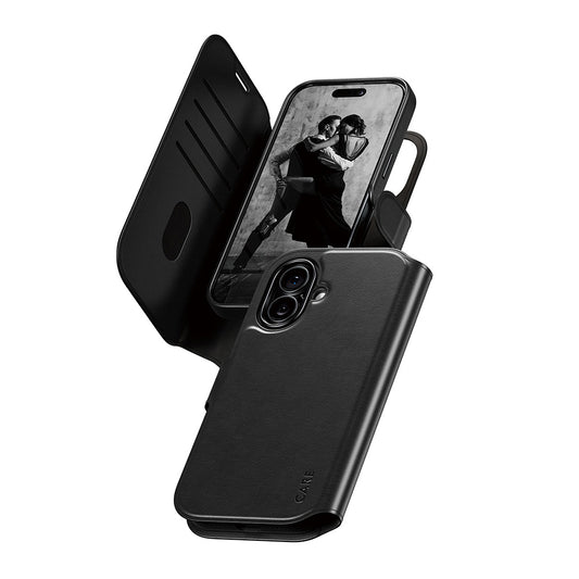 Θήκη MagSafe για Apple iPhone 17, PanzerGlass, Care Feature Tango Two-in-One, Μαύρη