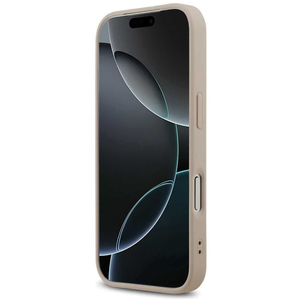 MagSafe Case for Apple iPhone 17 Pro, Guess, 4G Ring Classic Logo, Pink