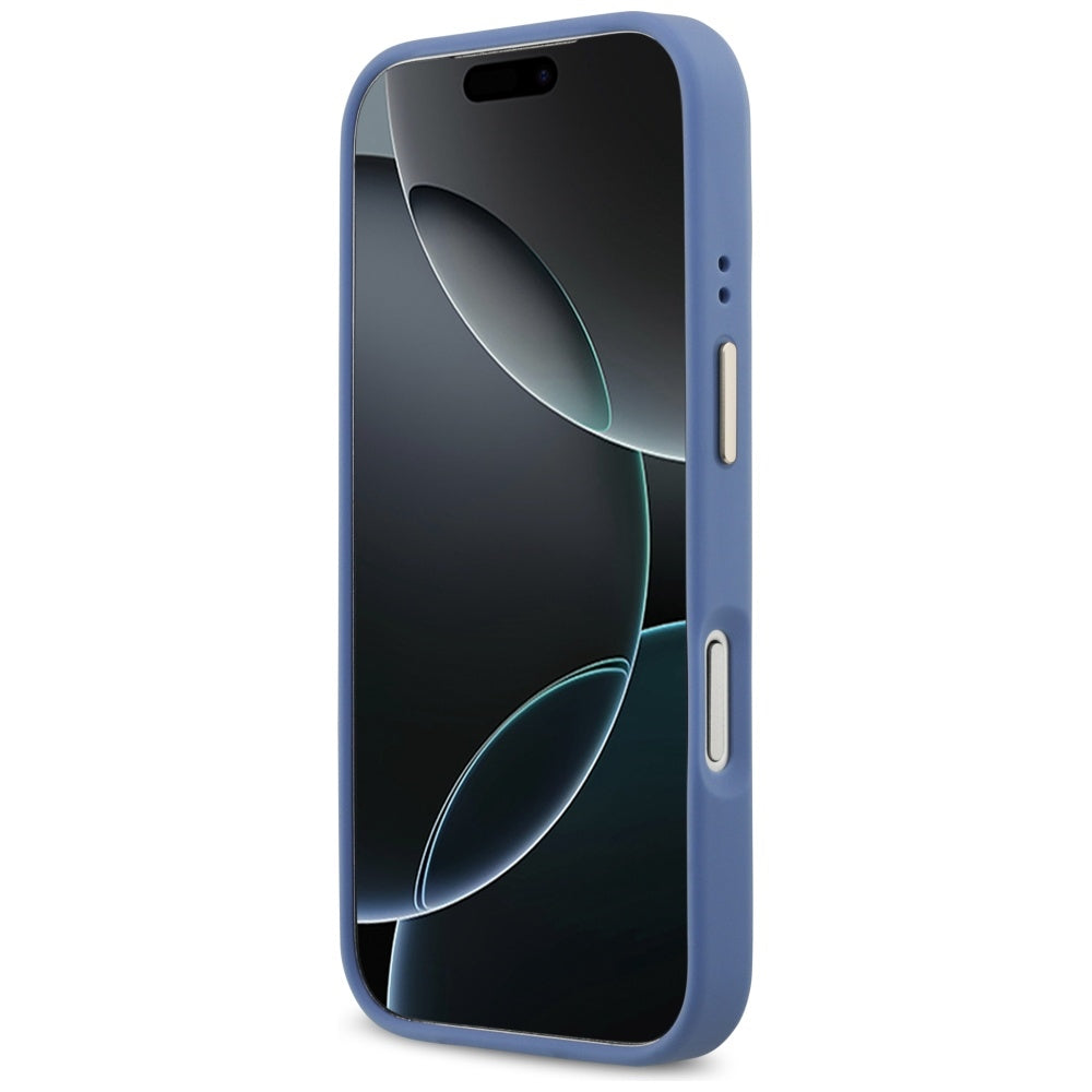 Θήκη MagSafe για Apple iPhone 17 Pro, Guess, 4G Stripe, Μπλε